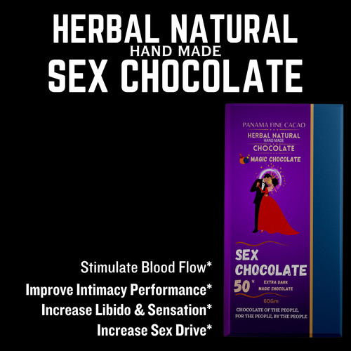 Dark chocolate sexual tabs - chocolate,
